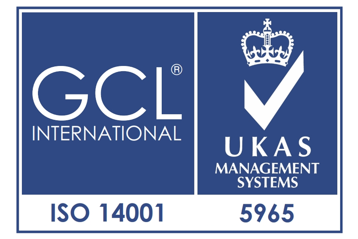 Logo certificazione ISO 14001 Tecno System Srl